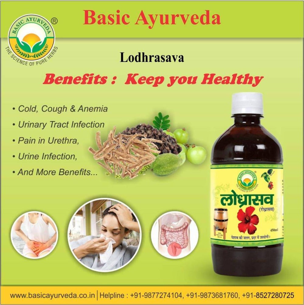 Basic Ayurveda Lodhrasava Benefits